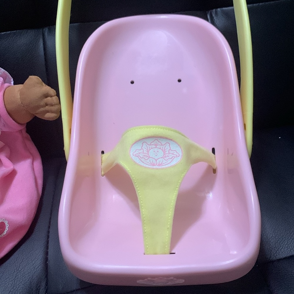 AA Cabbage Patch Kid baby doll with car seat - Picture 2 of 11